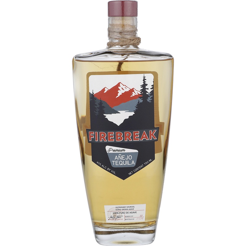 Firebreak Tequila Anejo Premium 750 ML