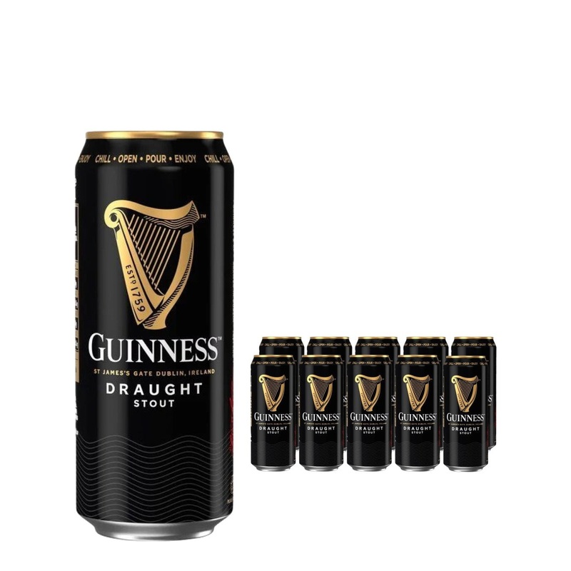 Guinness Draught Beer Can Multipack, 10 x 440 ml