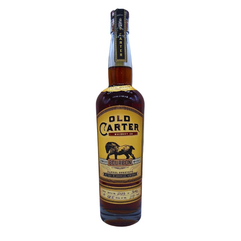 Old Carter Straight Bourbon Whiskey Small Batch #14 2023 Release 750mL