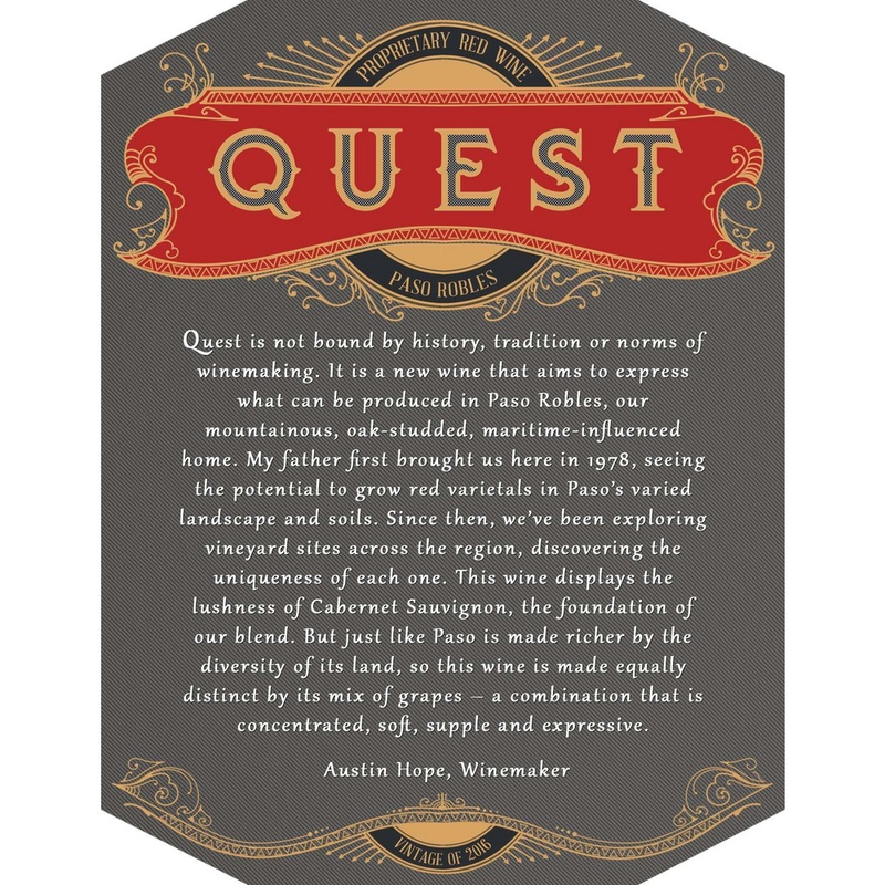 Quest Paso Robles Proprietary Red 750ml