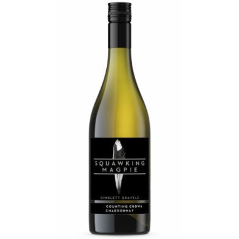 Squawking Magpie, Counting Crows Chardonnay, 2019 Bottle
