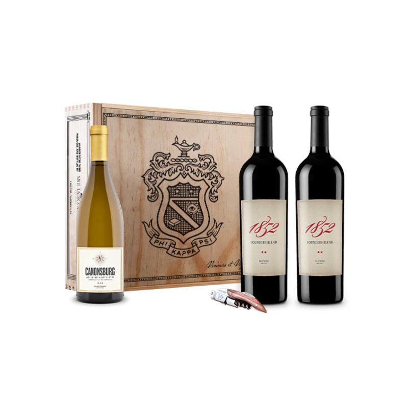 1852 FOUNDERS BLEND & Chardonnay Gift Box Set