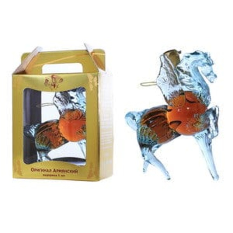 Brandy Filled Pegasus Decanter 20cl
