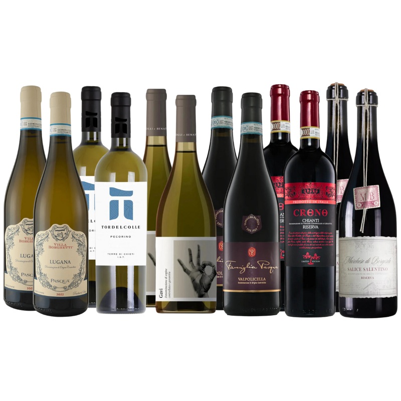 Explore Italy ’12 Bottle’ Wine Case