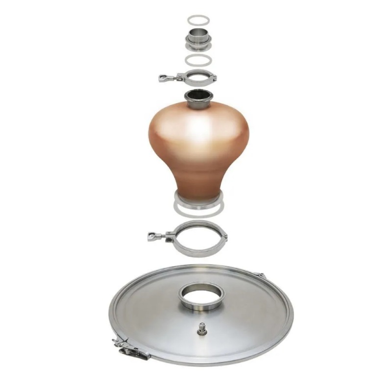 Grainfather Distilling Lid + T500 Alembic Attachment Kit Bundle