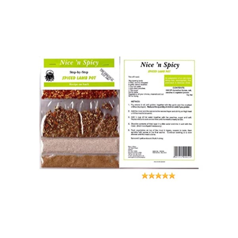 Nice n Spicy Spiced Lamb Pot Curry Sachet