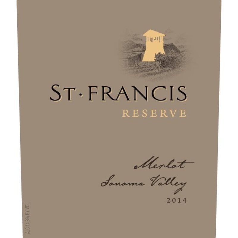 St. Francis Sonoma County Reserve Merlot 750ml