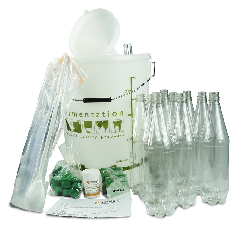 Youngs Sparkling Elderflower Wine Kit