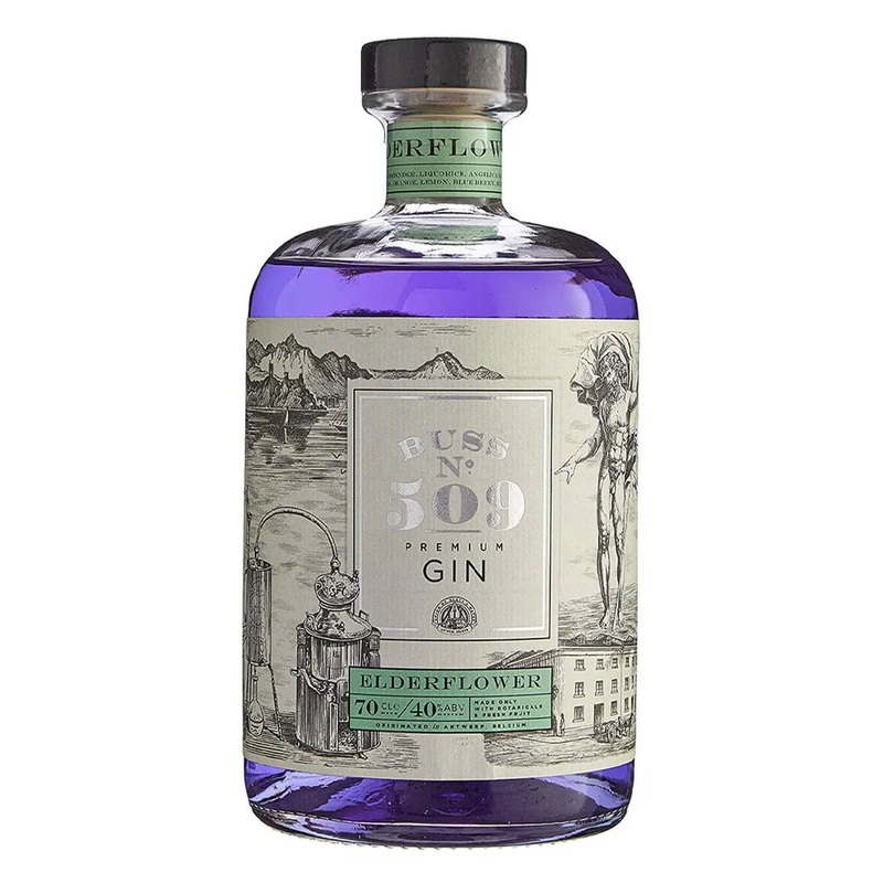 Buss No. 509 Elderflower Gin, 75 cl