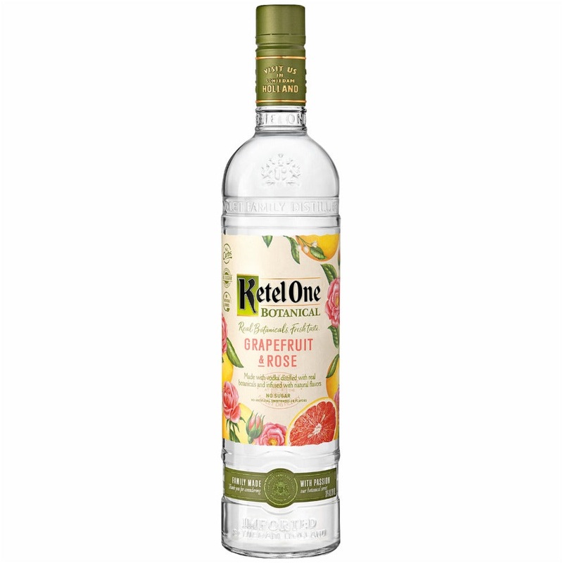 Ketel One Vodka, Grapefruit & Rose – 750ml