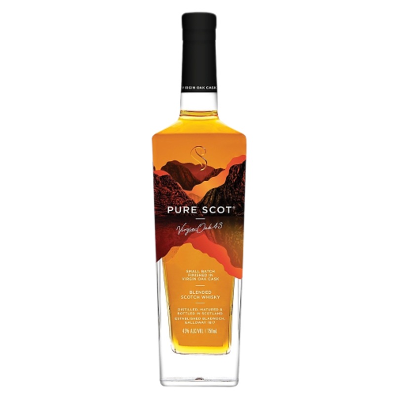 Bladnoch Pure Scot Virgin Oak Scotch Whisky 86 Proof 750 ml