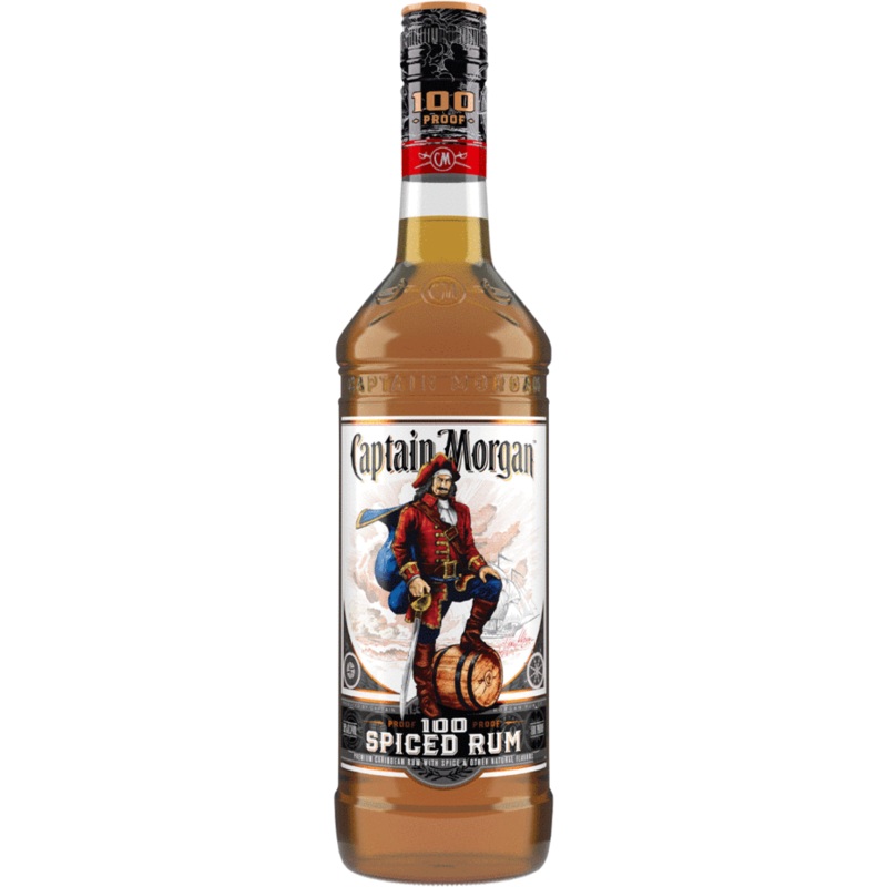 Captain Morgan Black Cask 100 Proof Spiced Rum