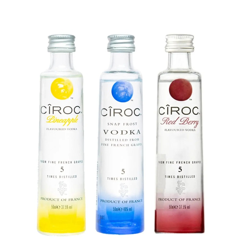 Ciroc Vodka, 3 x 5 cl Trio Miniature Pack