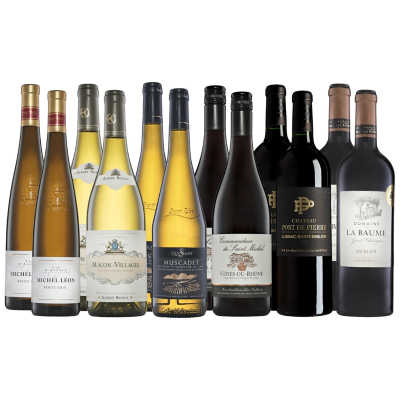 Explore France ’12 Bottle’ Wine Case