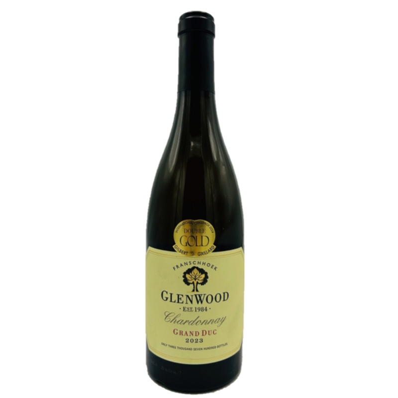 Glenwood Grand Duc Chardonnay 2023 750ml 14.5% – South Africa DWWA 92/100 Gilbert & Gaillard Double Gold Medal
