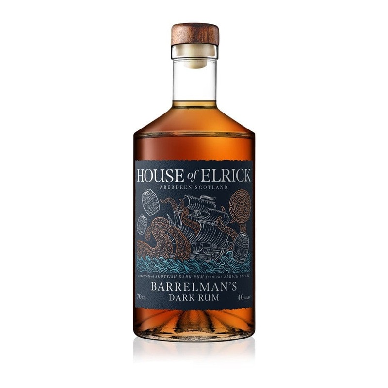 House of Elrick Barrelman Dark Rum 70cl