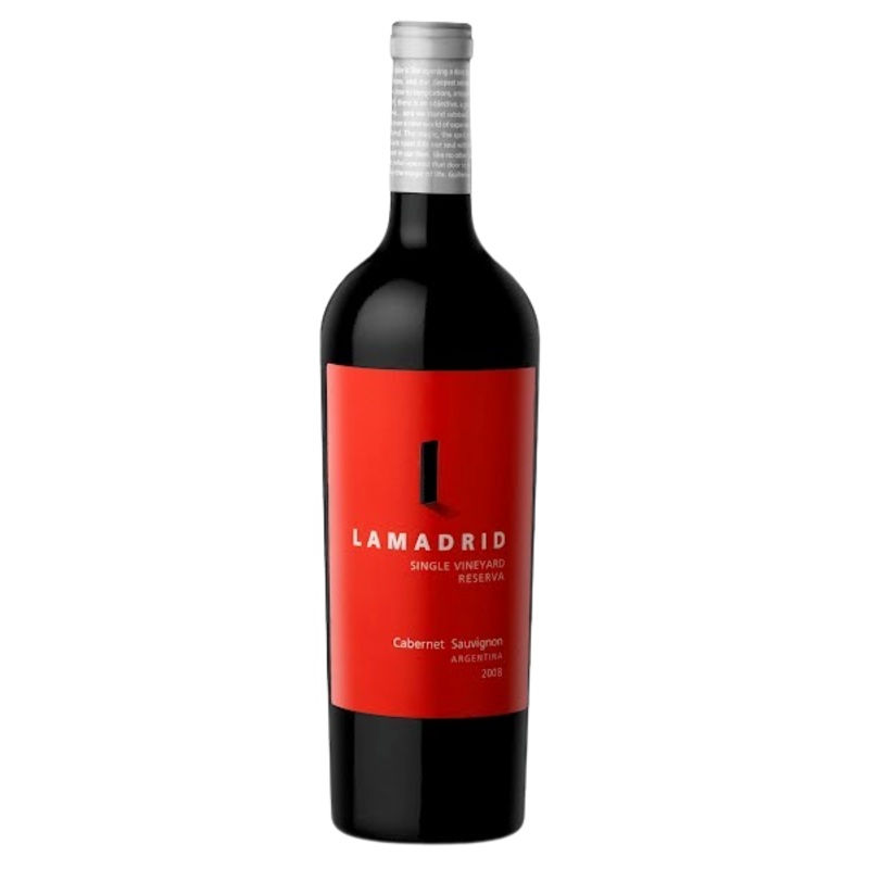 Lamadrid Single Cabernet Sauvignon Reserva Agrelo 2015 750 ML