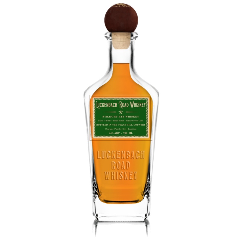 Luckenbach Road American Straight Rye Whiskey 70cl