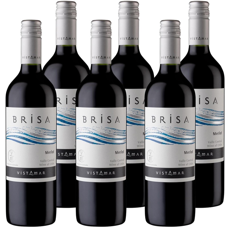 Vina Vistamar Brisa Merlot Case Of 6 x 75cl