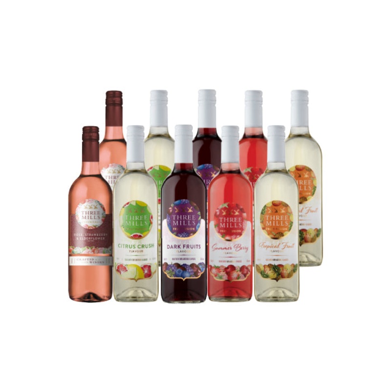 DOUBLE UP: Three Mills 10-Pack Sampler Mixed