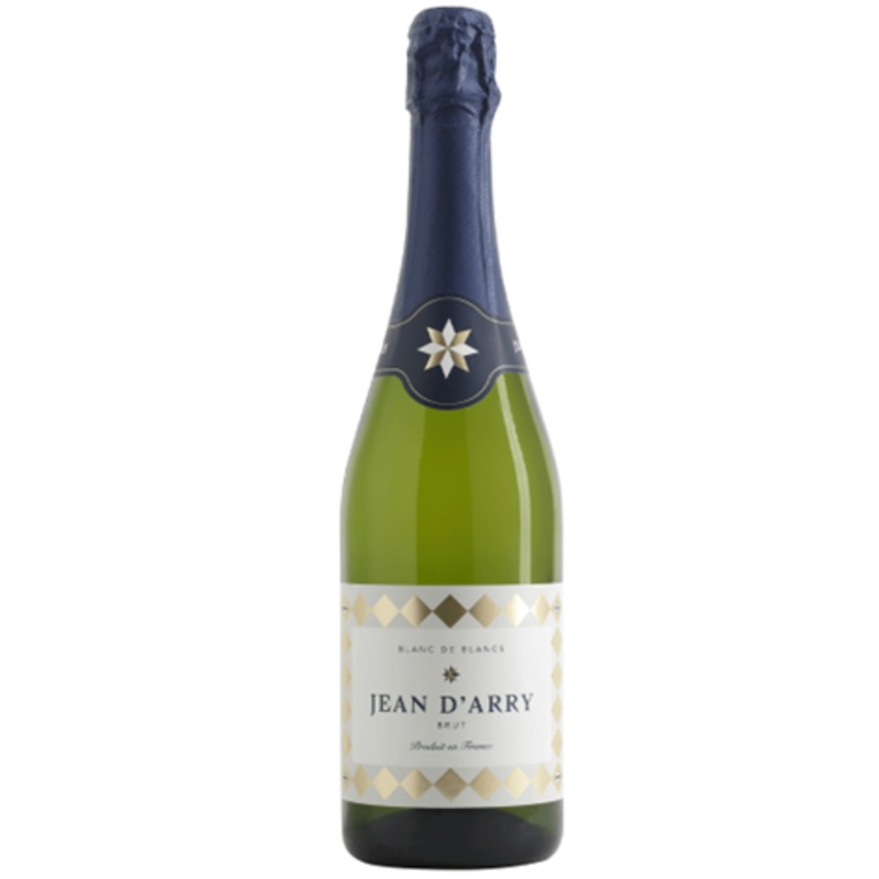 Jean D`Arry Blanc de Blancs Brut NV 6 Bottle Case 6x75cl