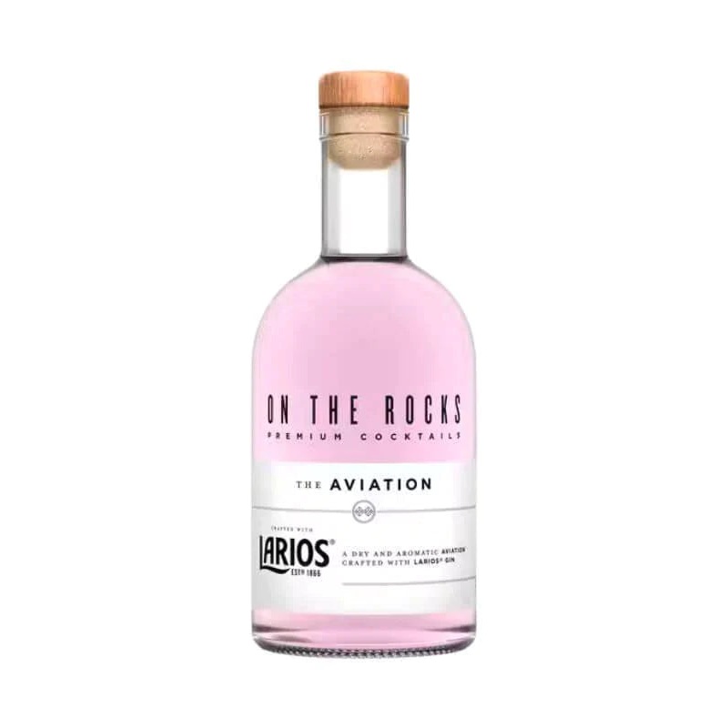 On The Rocks The Aviation Larios Gin Premium Cocktails 375mL