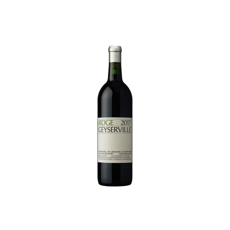 Ridge Vineyards Geyserville Alexander Valley 2022