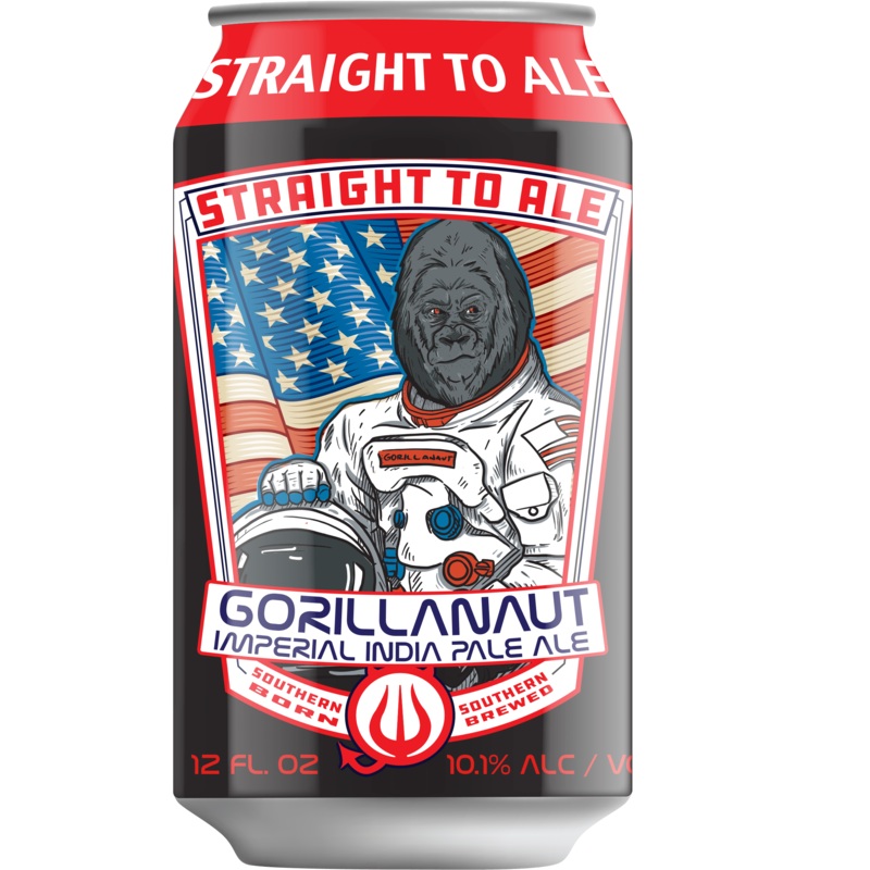 Straight to Ale Gorillanaut Imperial IPA 4 pk
