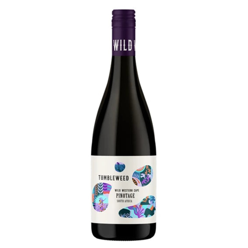 Bruce Jack Wines, Tumbleweed Wild Pinotage 2024 (Case)