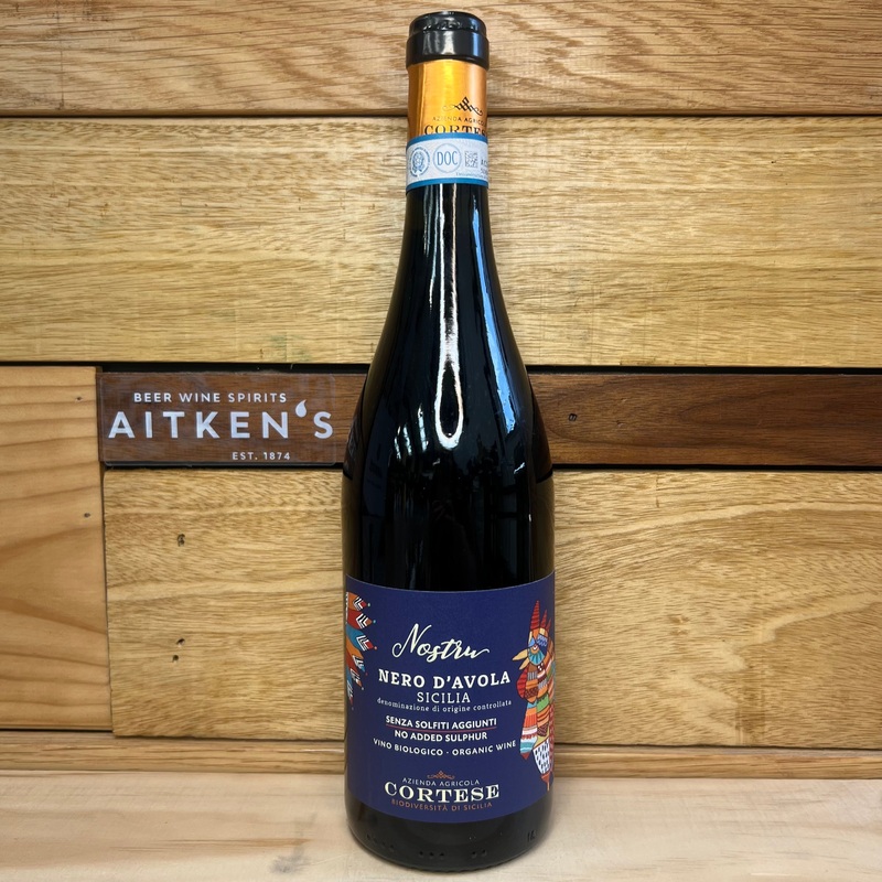 Cortese Nostru Nero d’Avola No Added Sulphur