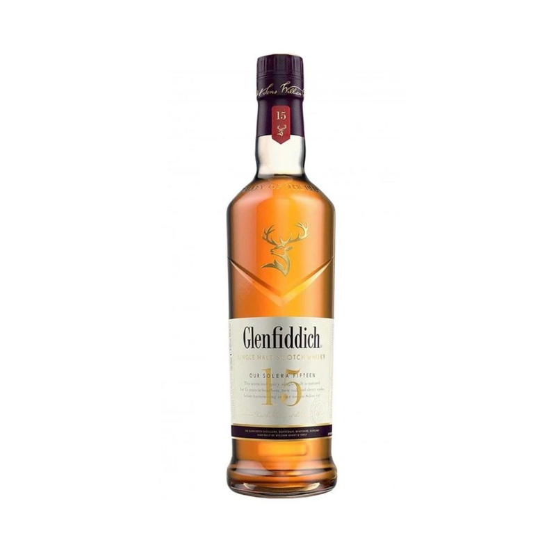 Glenfiddich 15 Year Solera Single Malt Scotch 1 L