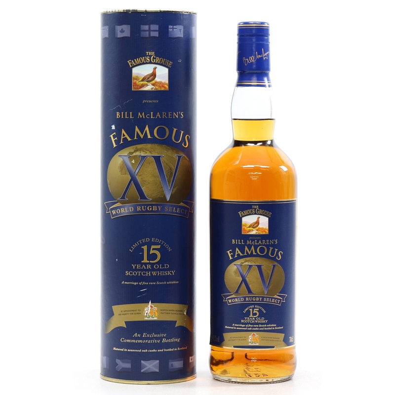 The Famous Grouse 15 Year Old World Rugby Select XV 70cl