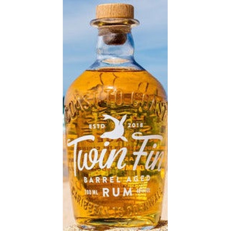 Twin Fin Barrel Aged Rum 5cl 1 Bottle