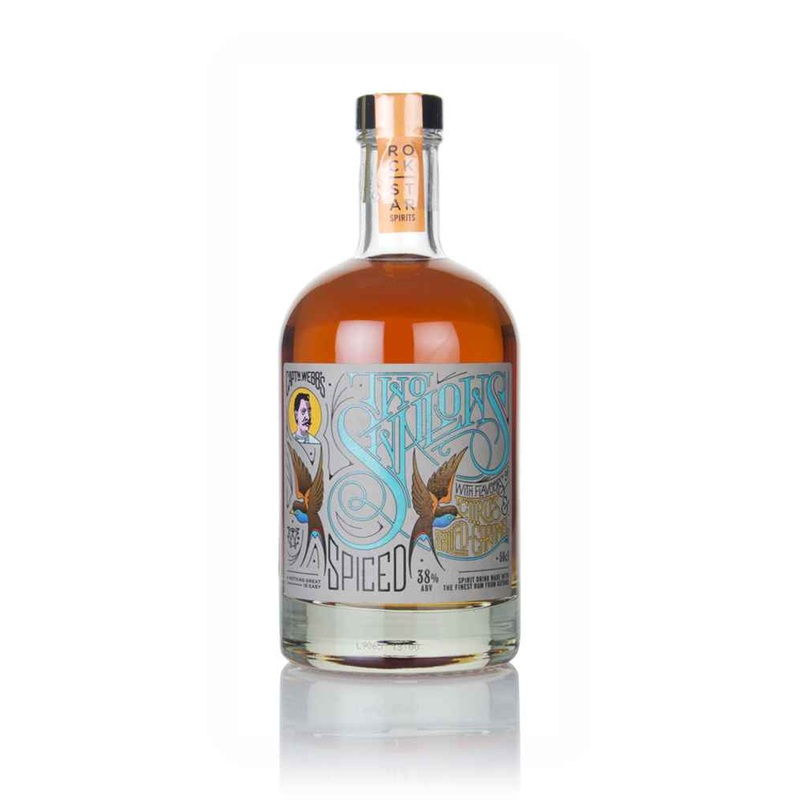 Two Swallows Citrus & Salted Caramel Rum 50cl