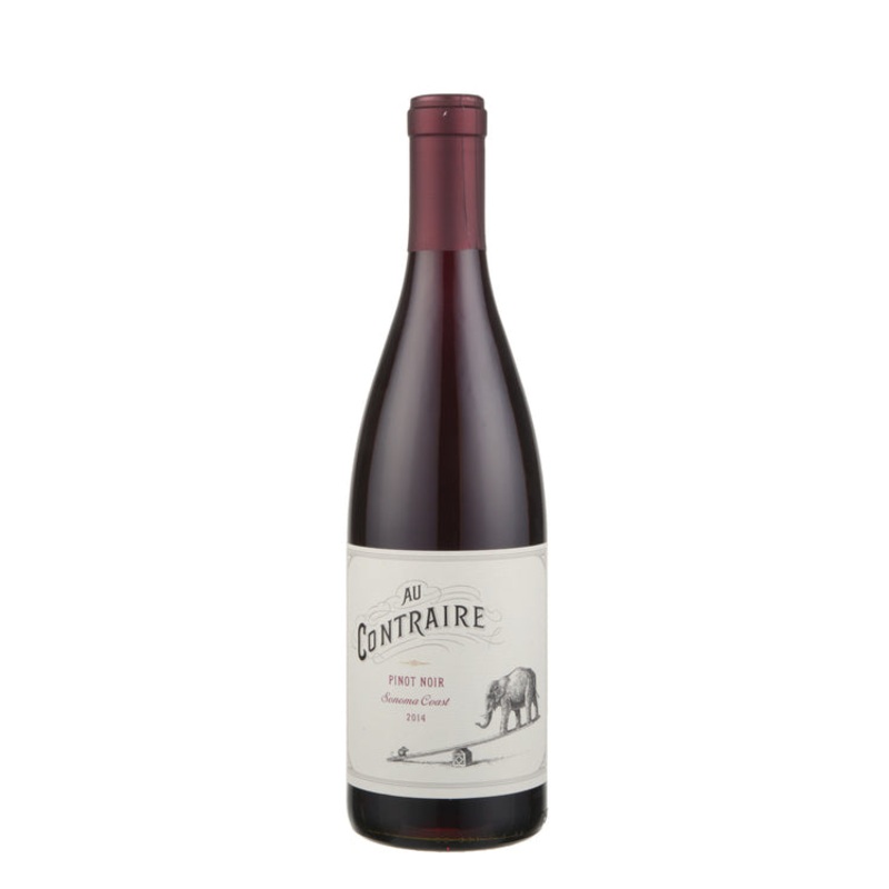 Au Contraire Pinot Noir Sonoma Coast 2014 750 ML
