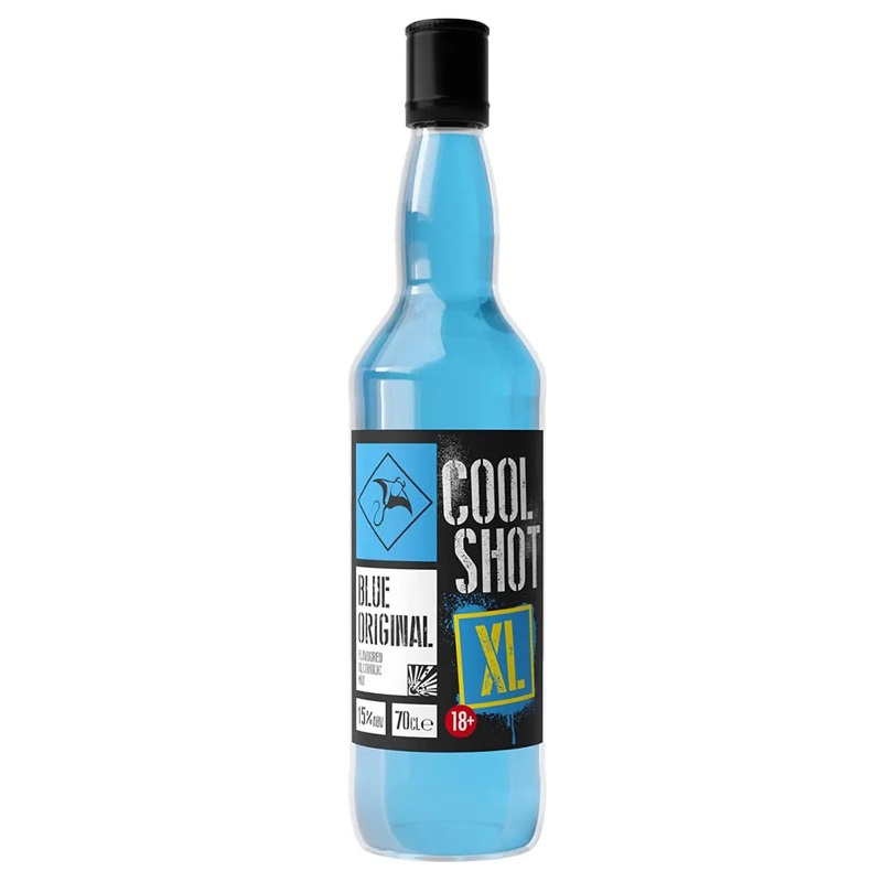 Cool Shot Blue Vodka Shot XL, 70 cl