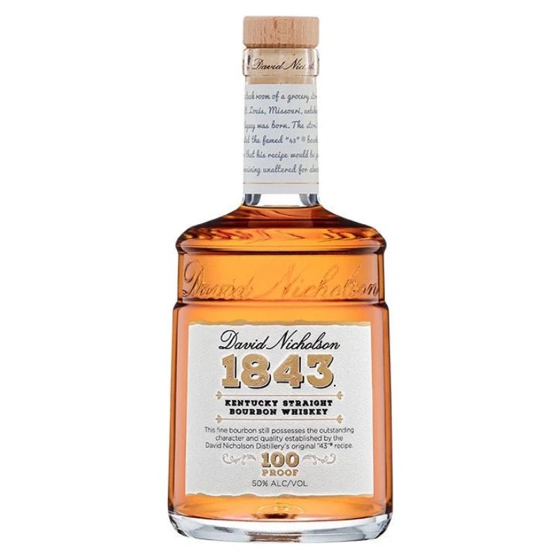David Nicholson 1843 Straight Bourbon 750mL