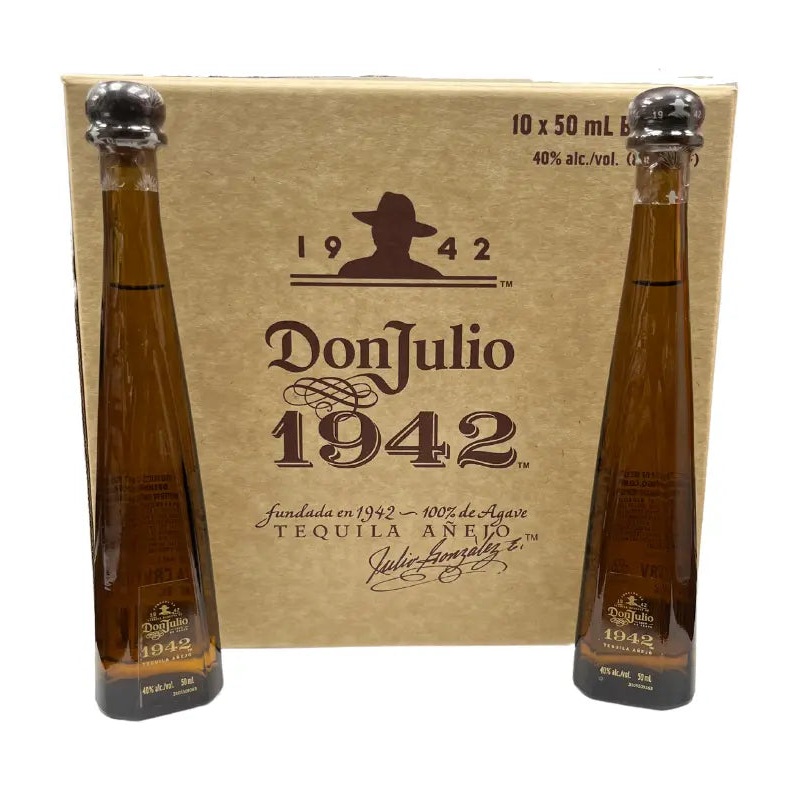 Don Julio 1942 Shooter 50mL 10-Pack Box