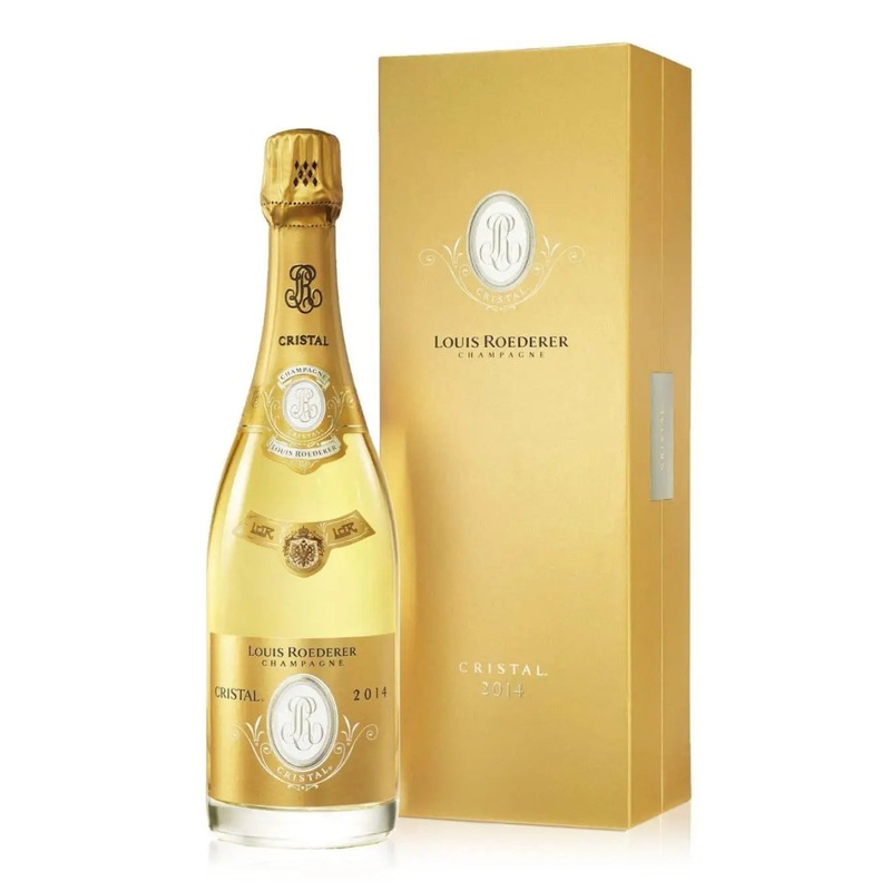 Louis Roederer Cristal Brut 2014 Gift Box, 75 cl