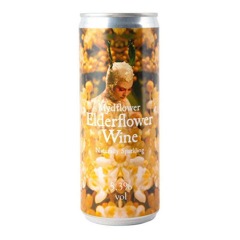 Mydflower Elderflower Wine, 25cl can