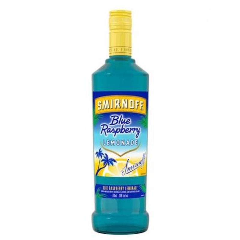 Smirnoff Blue Raspberry Lemonade  – 750ML