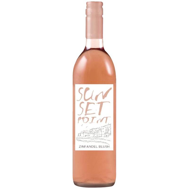 Sunset Point Zinfandel Blush 2023 Single Bottle