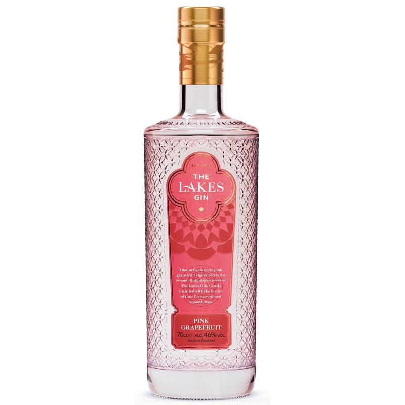 The Lakes Pink Grapefruit Gin 70cl