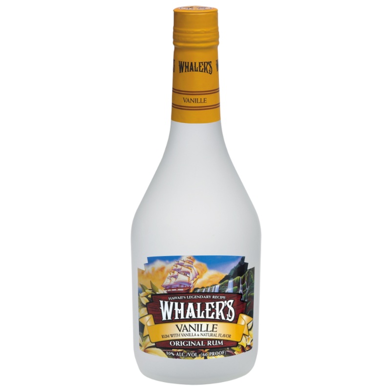 Whaler’S Vanilla Flavored Rum Vanille 60 750 ML