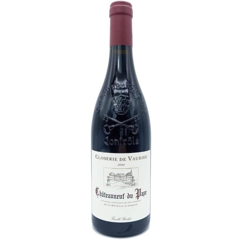 Closerie de Vaudieu  Chateauneuf du Pape Premium French Red Wine 2020 75cl
