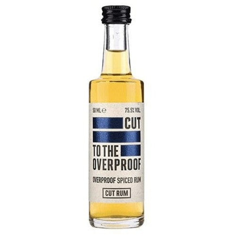 Cut “Overproof” Rum Miniature 5cl