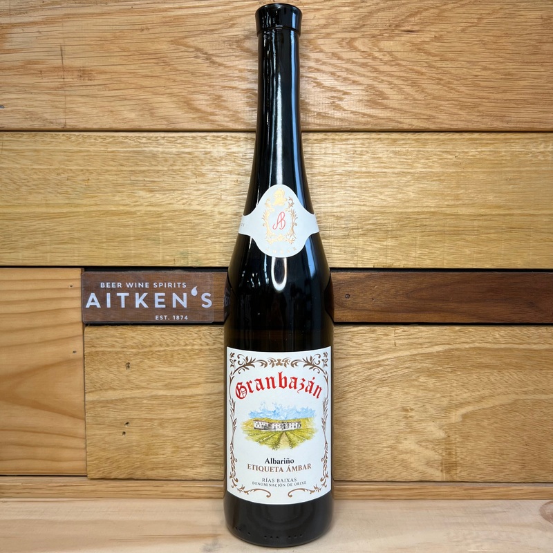 Granbazn Etiqueta Ambar Albario, DO Ras Baixas