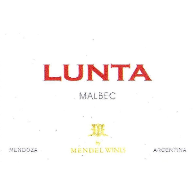 Mendel Lunta Mendoza Malbec Malbec 750ml
