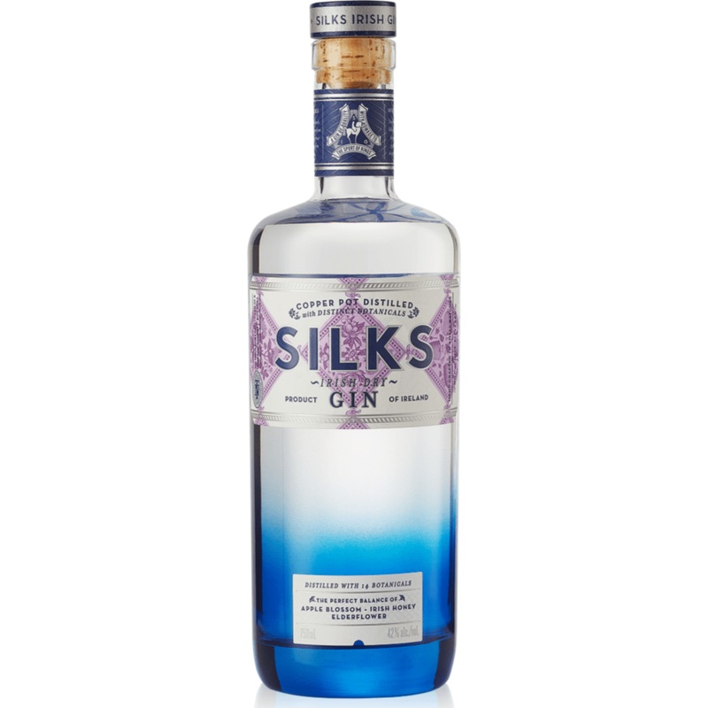 Silks Irish Dry Gin 750 ML