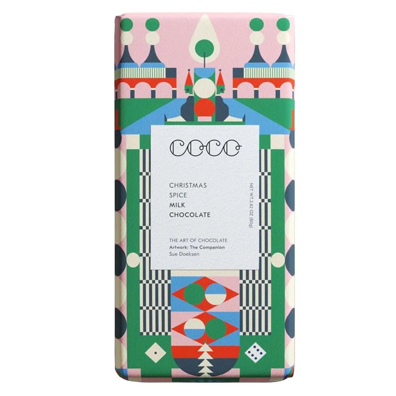 COCO Christmas Spice Chocolate Bar, 80 g